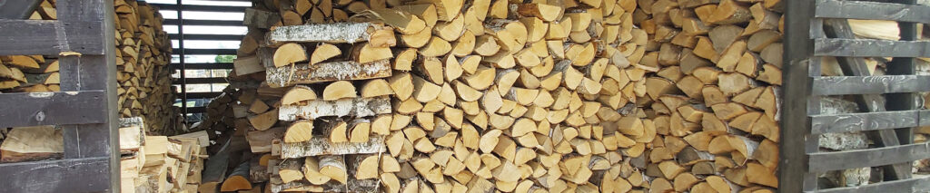 Firewood ready for export