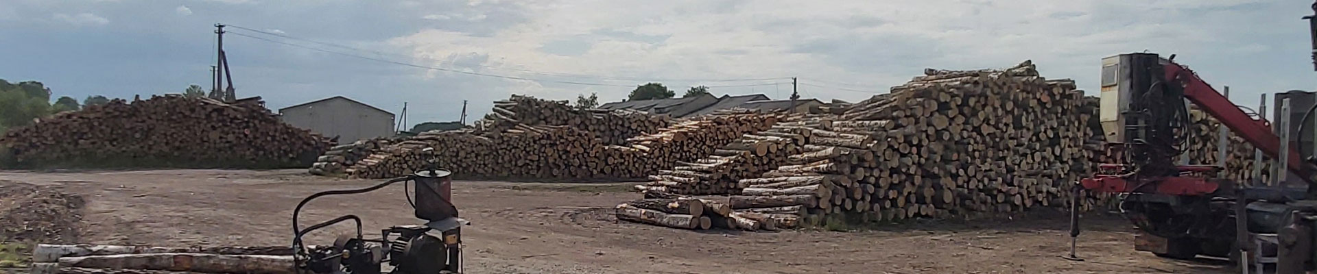 Įmonės Auzis apvali mediena gamybai